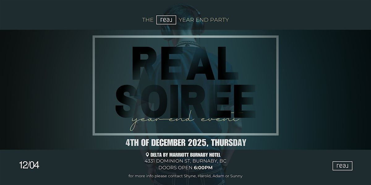 The Real Soir\u00e9e | Real Broker BC Year-End Gala