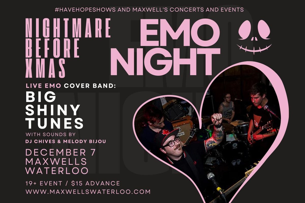 Nightmare Before Xmas - Emo Night at Maxwell's