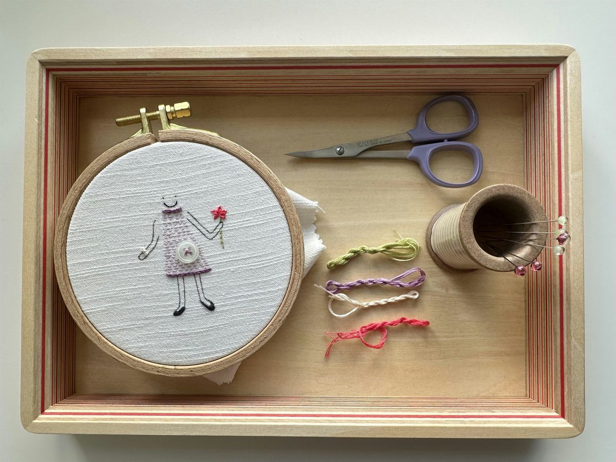 Free embroidery fashion personalisation workshop