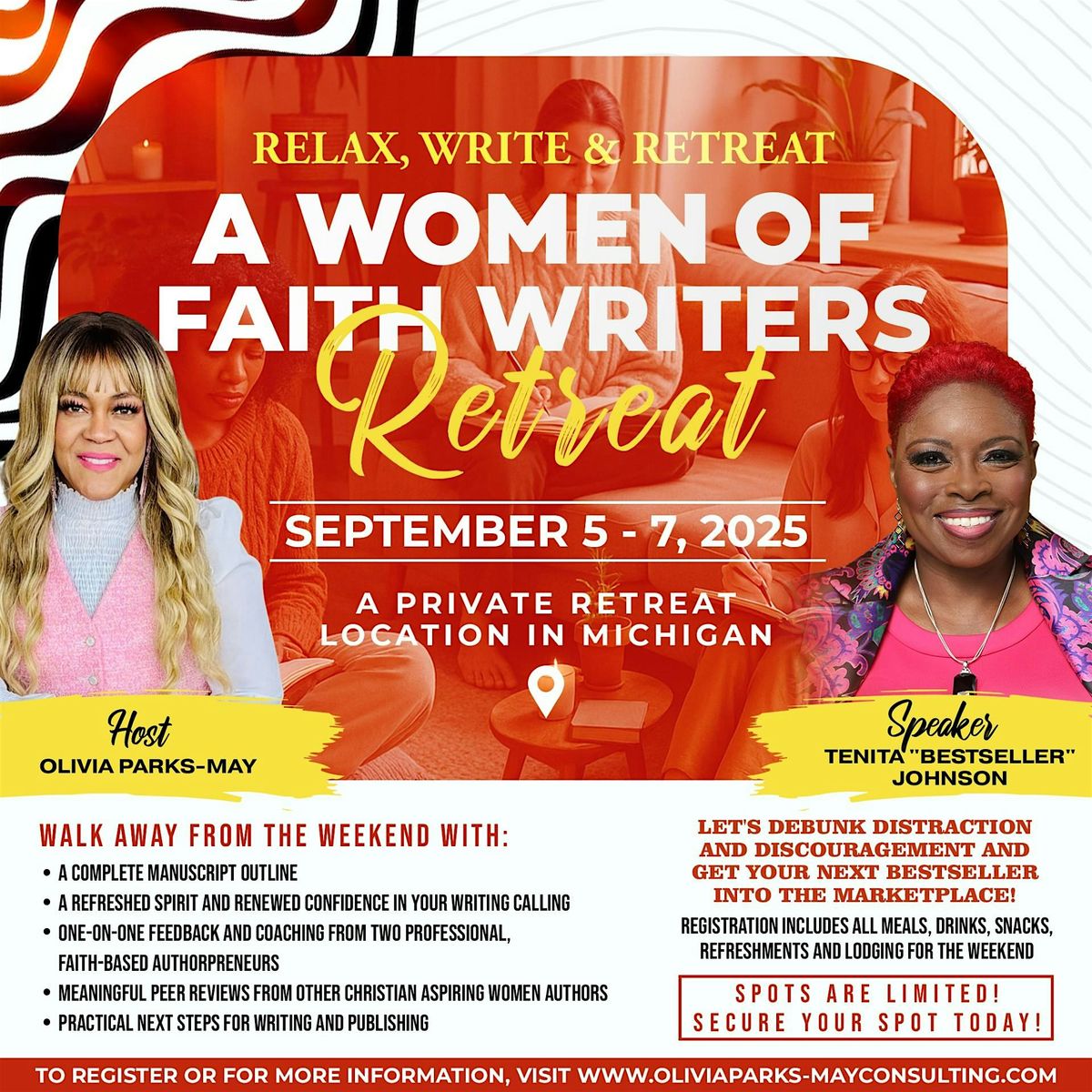Relax, Write Retreat: Women of Faith Writer's Retreat