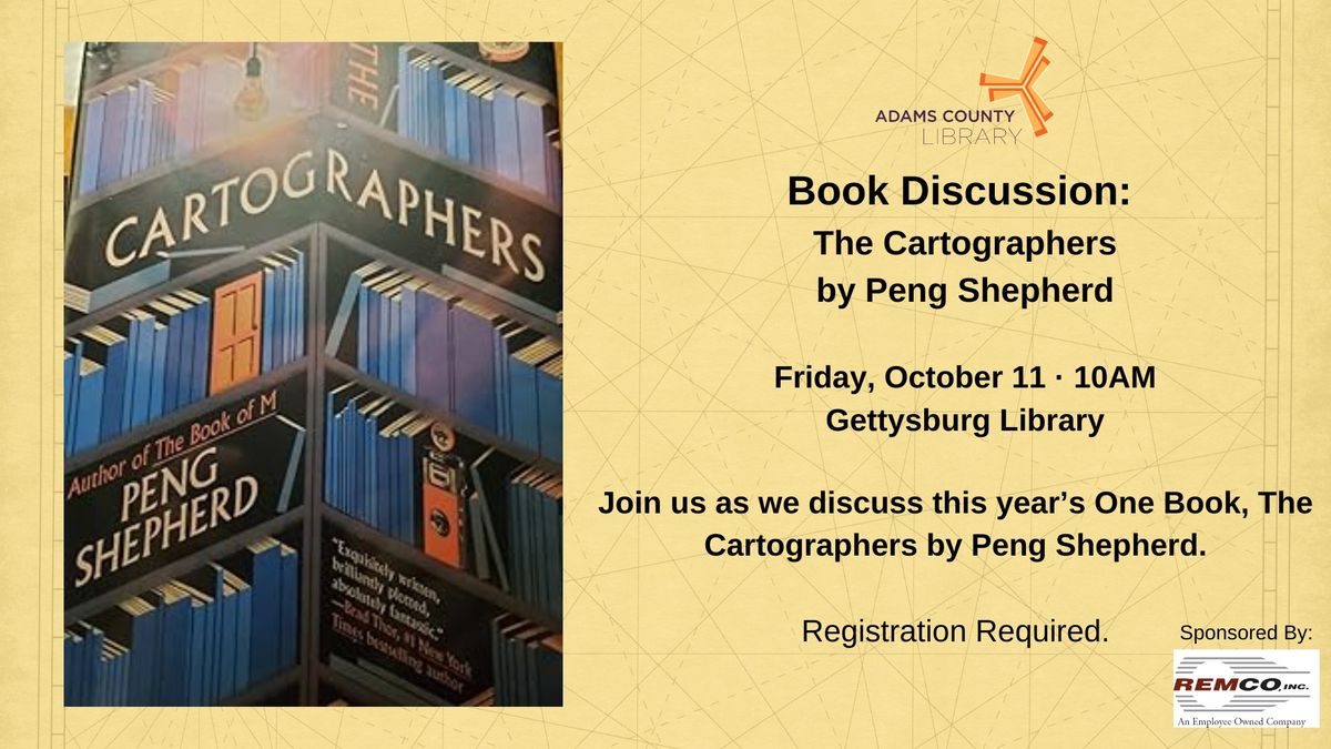 Book Discussion: The Cartographers