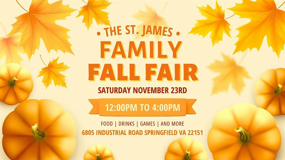 The St. James Family Fall Fair