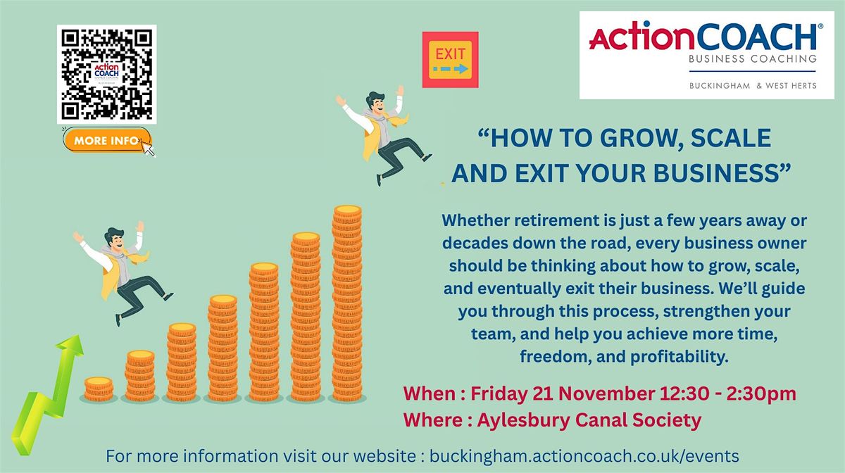 How to Grow, Scale and Exit Your Business