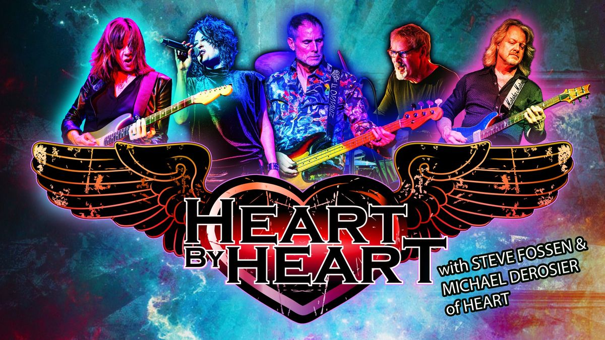 Heart By Heart w\/ Original HEART members Steve Fossen & Michael Derosier Live at Jazzbones!