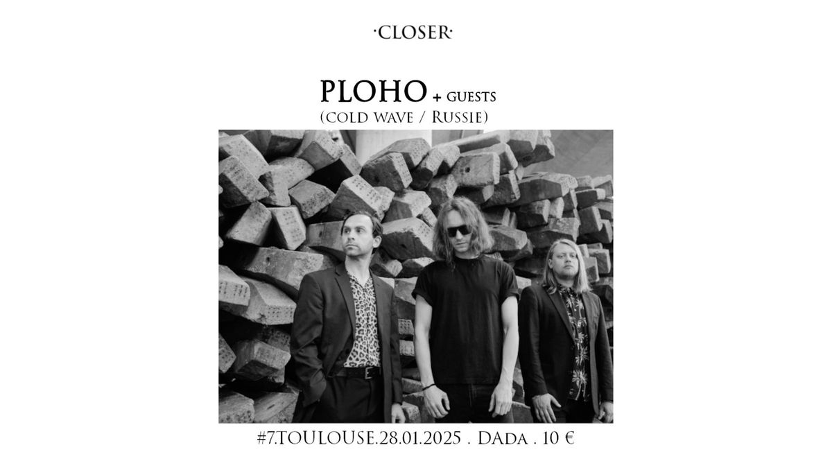 PLOHO (post-punk, cold wave \/ Russie) + guest @DAda !