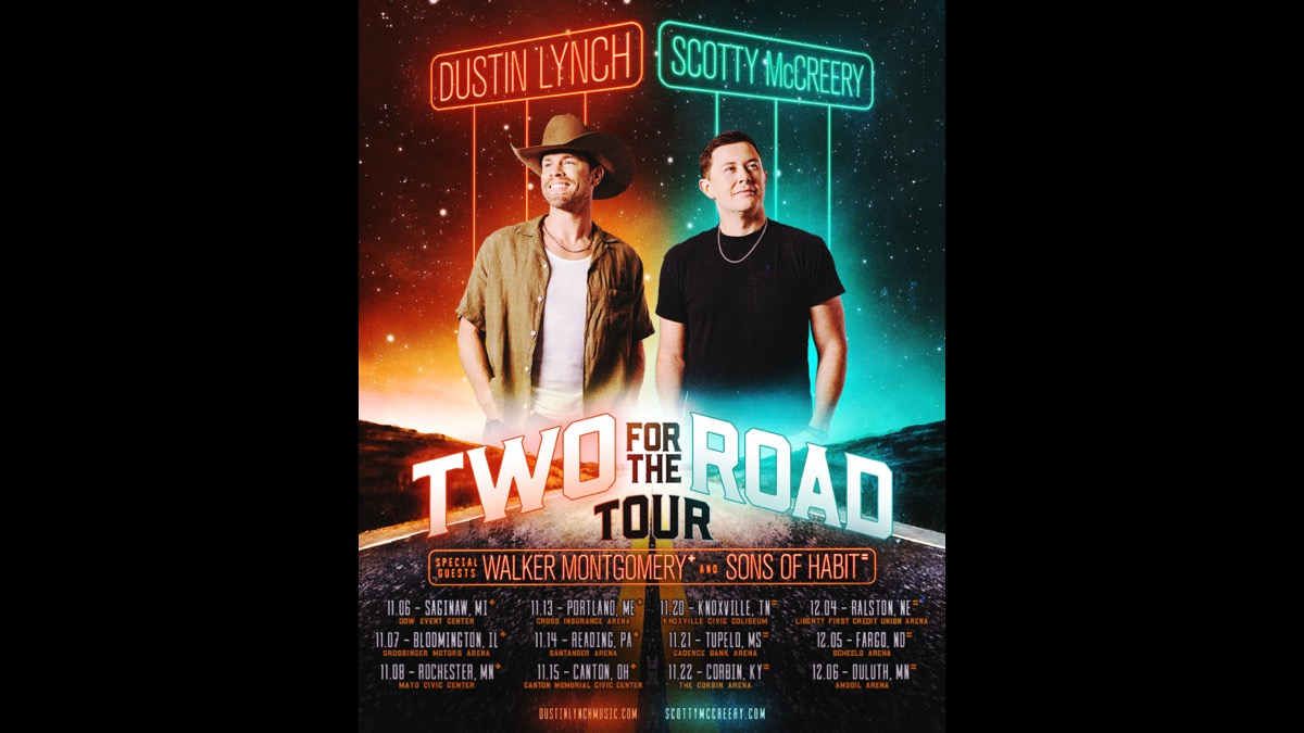 Dustin Lynch and Scotty McCreery with Sons of Habit