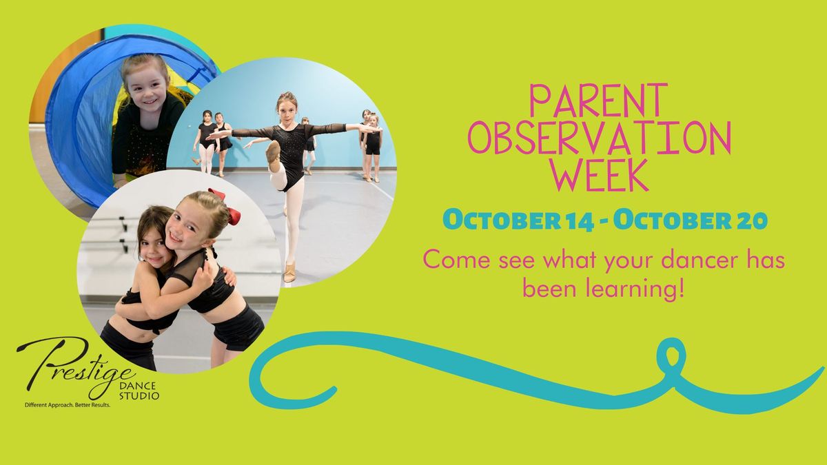 Parent Observation Week