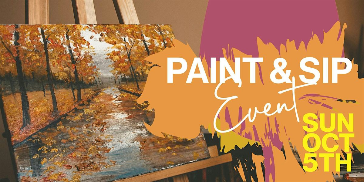 Paint & Sip Event