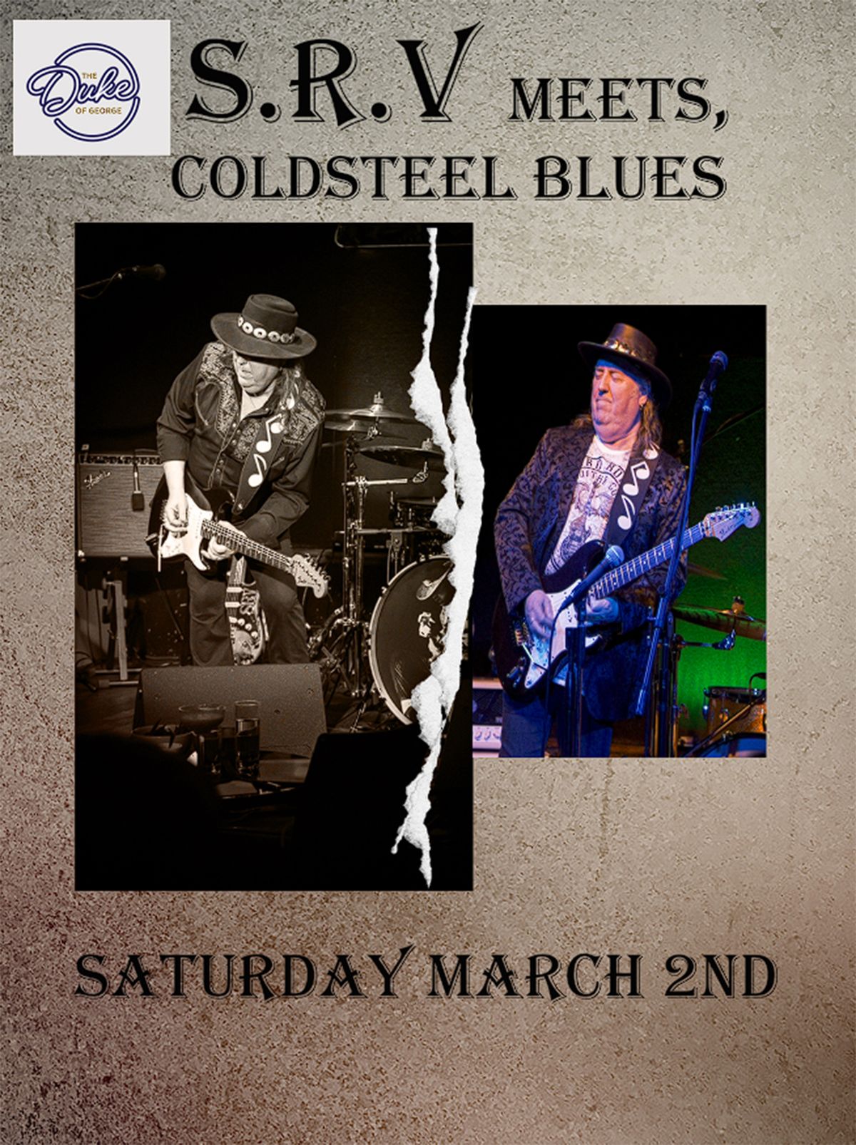 Stevie Ray Vaughan meets Coldsteel Blues Ultimate Tribute Show