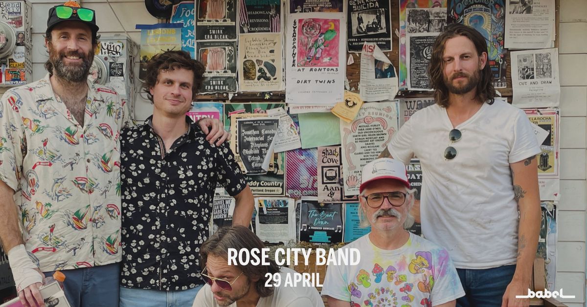 Flatlands pres. Rose City Band (US) LIVE \/\/ 29 april, 2025 \/\/ Babel