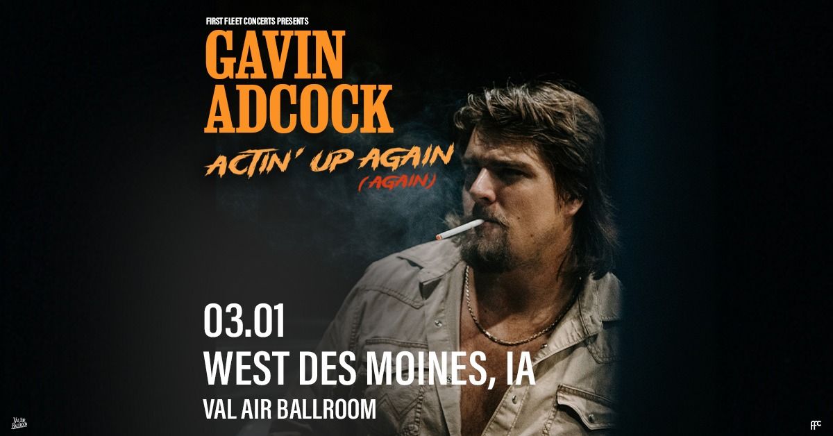 Gavin Adcock at Val Air Ballroom