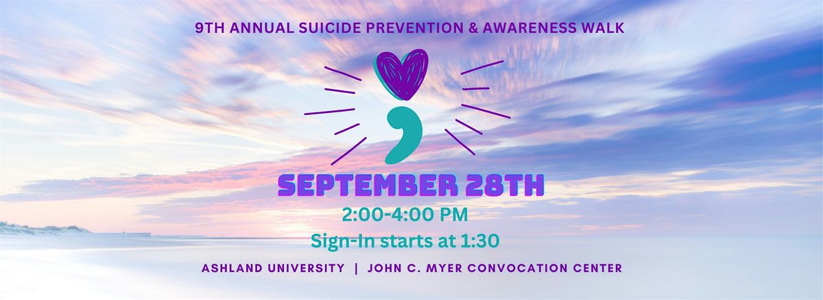 9th Annual Suicide Prevention & Awareness Walk