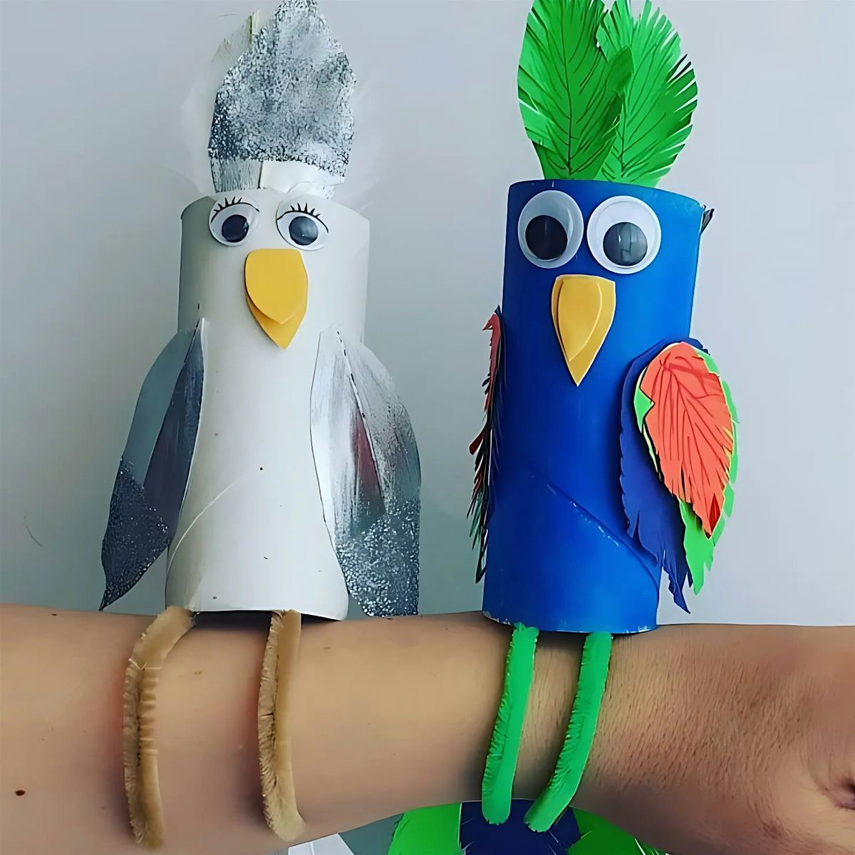 Hand-Held Parrots (Ages 5-11)