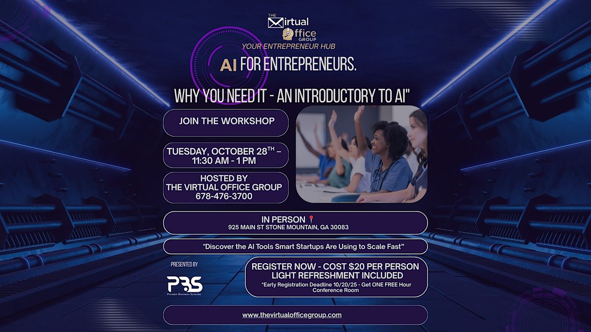 AI For Entreprenuers - Why You Need It?