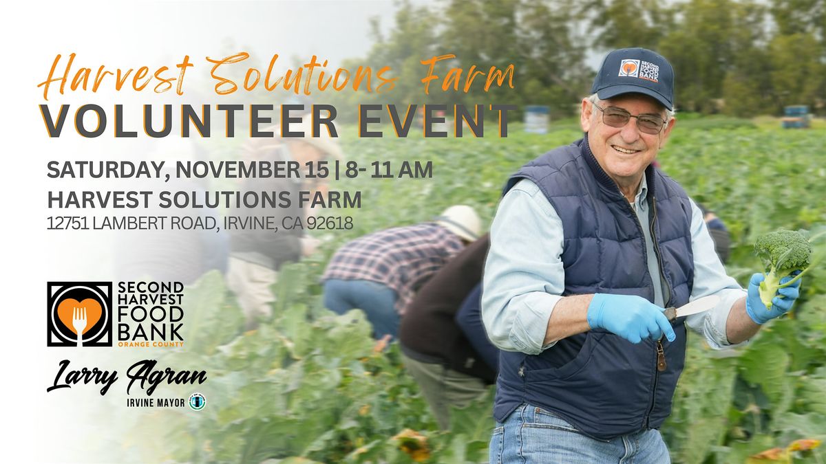 Harvest Solutions Farm Volunteer Event