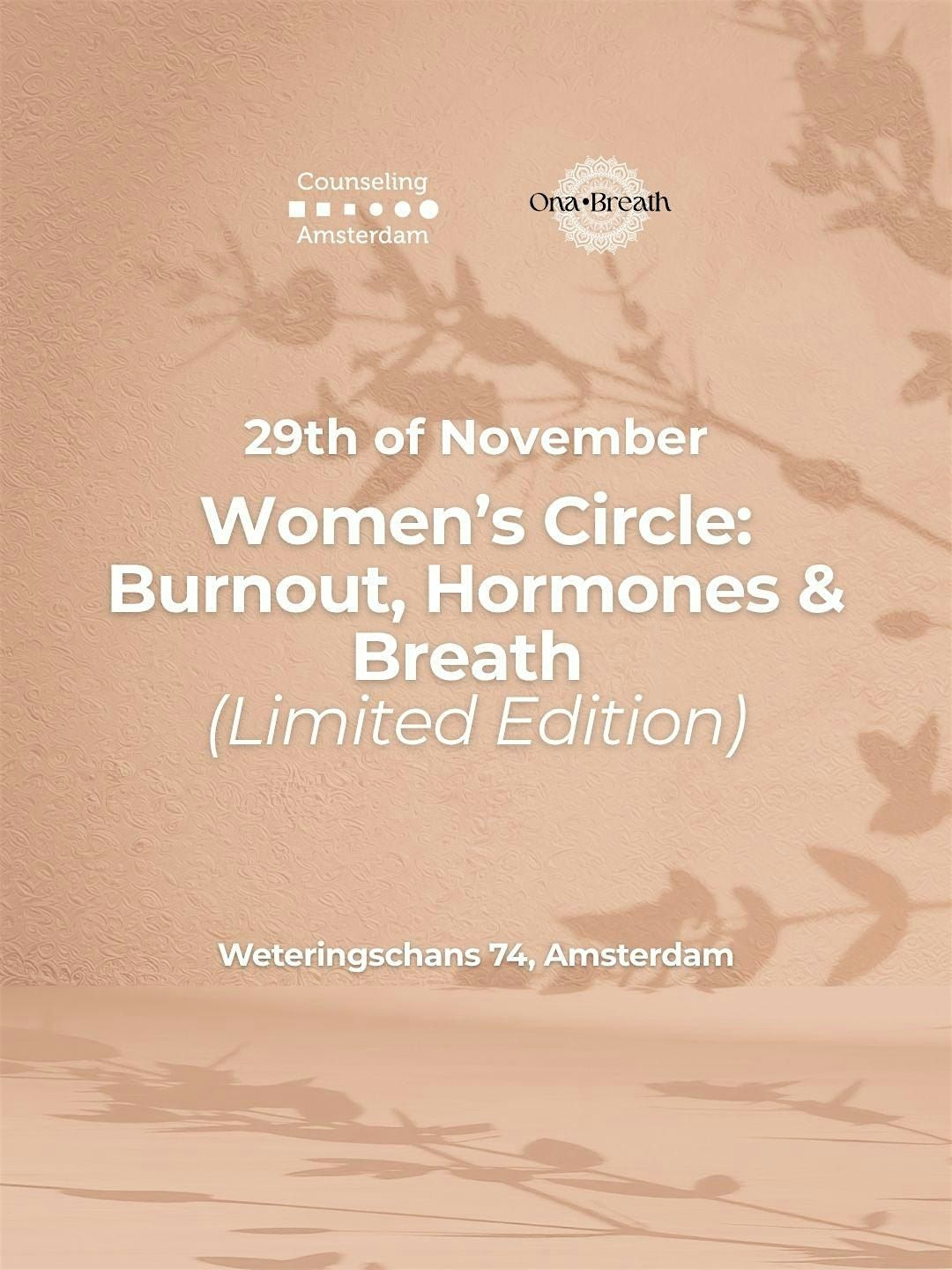 Women\u2019s Circle: Burnout, Hormones & Breath (Limited Edition)