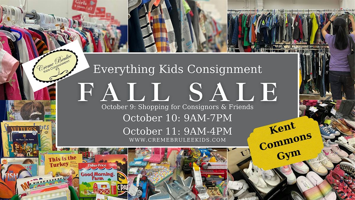 Kids Consignment Sale