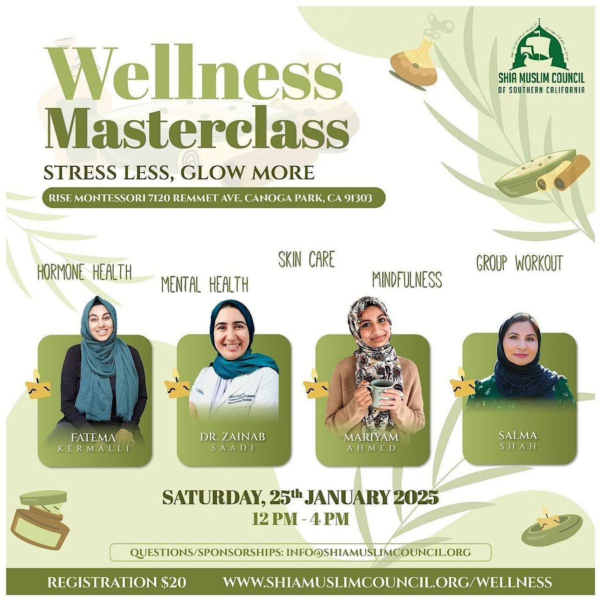 Wellness Masterclass - Stress Less, Grow More