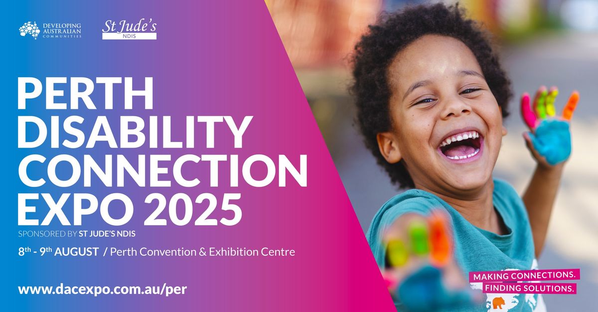 Perth Disability Connection Expo 2025, Sponsored by St Jude's NDIS