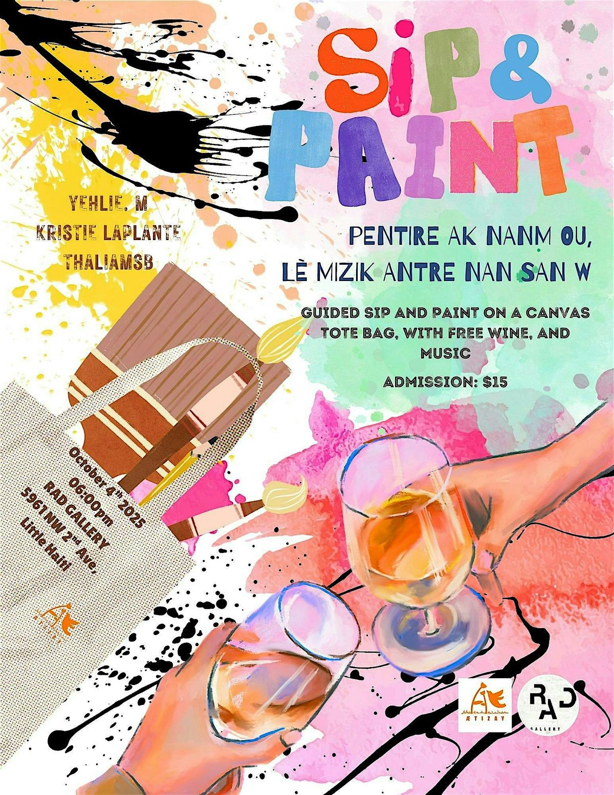 Sip and paint