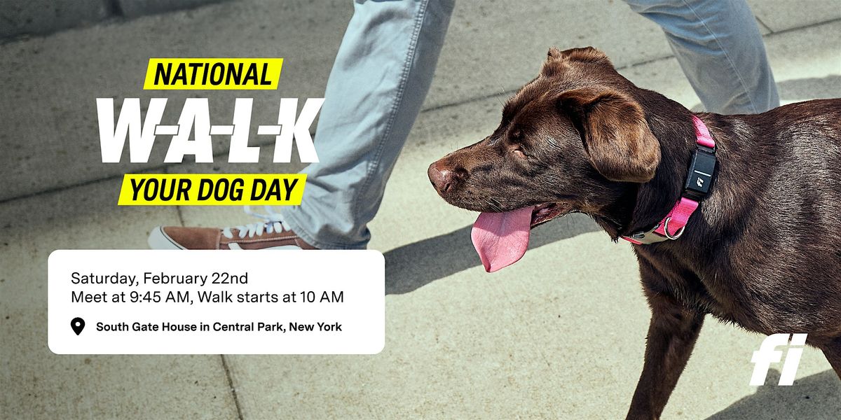 National Walk Your Dog Day: Central Park