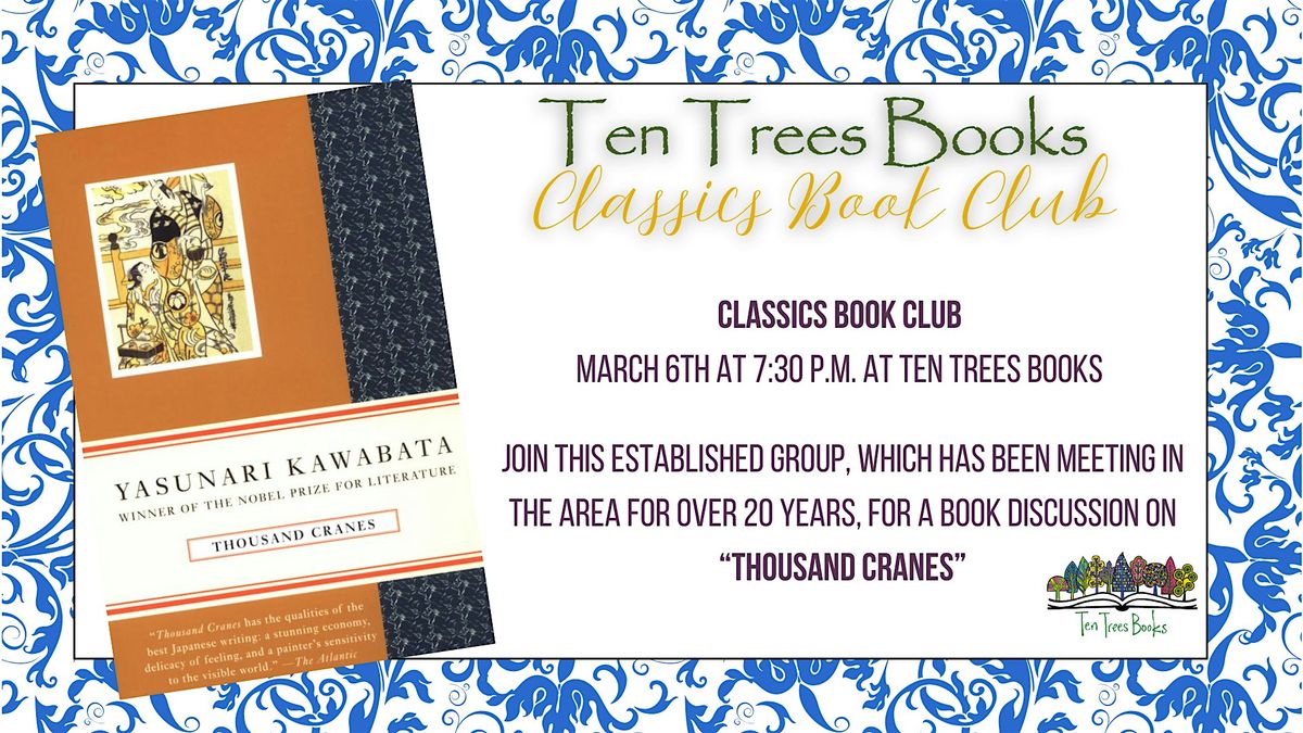 Classics Book Club - Thousand Cranes