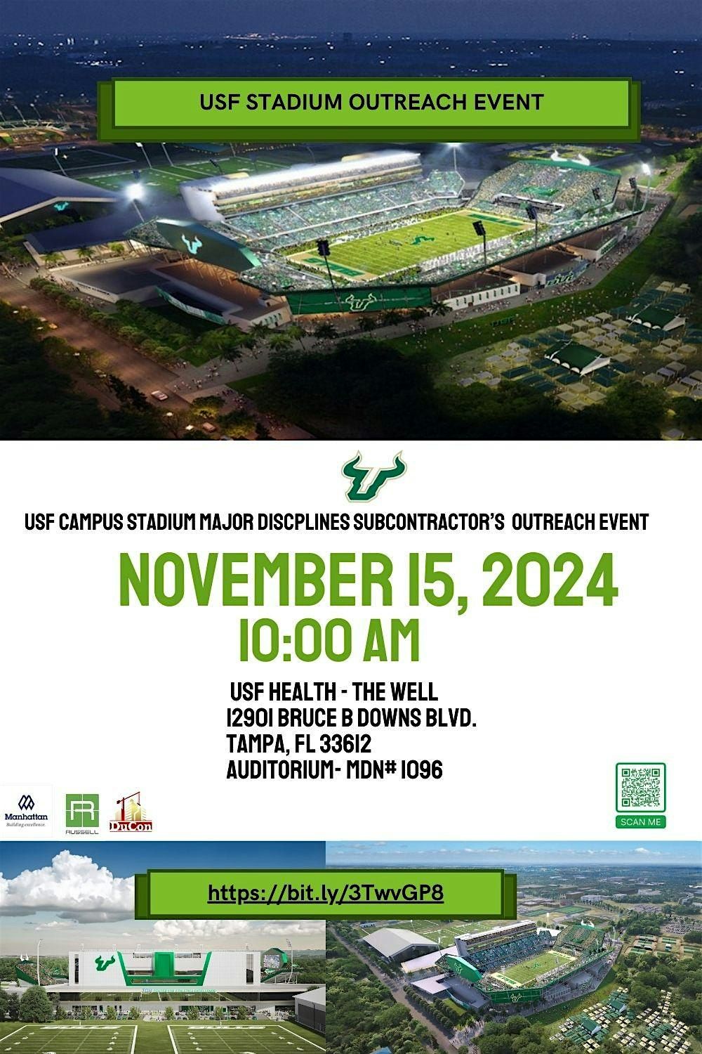 USF Stadium Major Discipline Subcontractor's Outreach Event