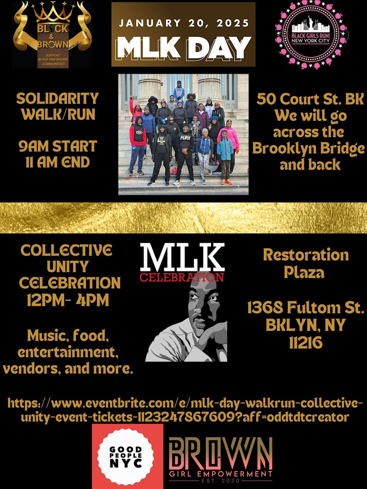 MLK Day Walk\/Run & Collective Unity Event