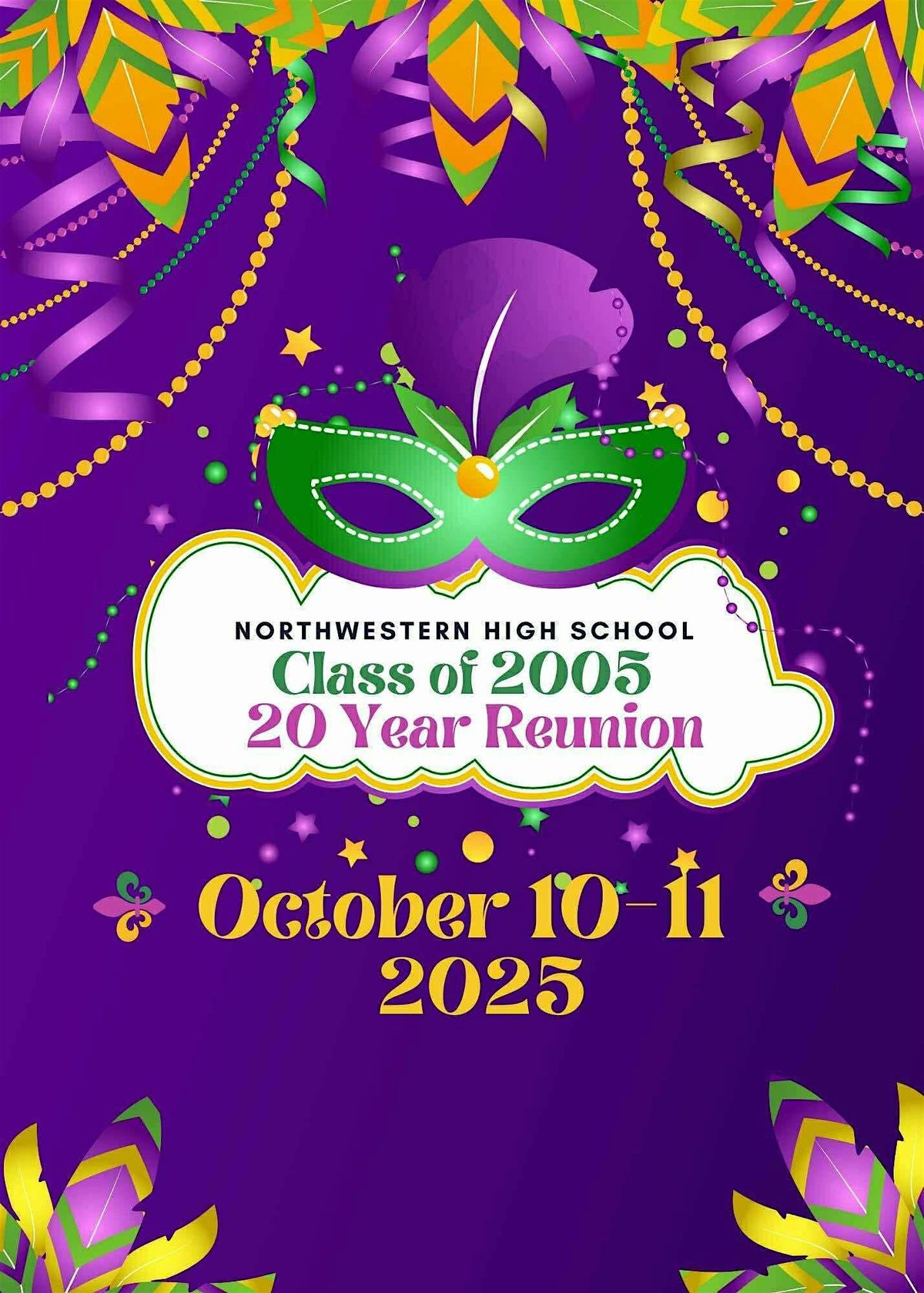 Northwestern High School Class of 2005: 20th Class Reunion