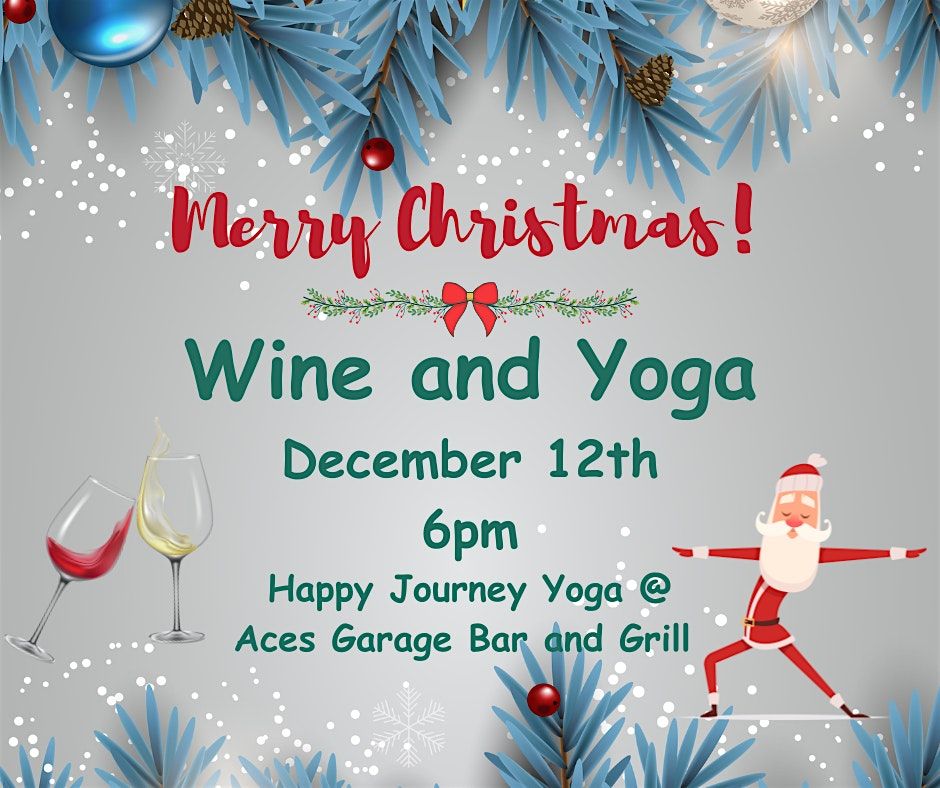 December Wine and Yoga