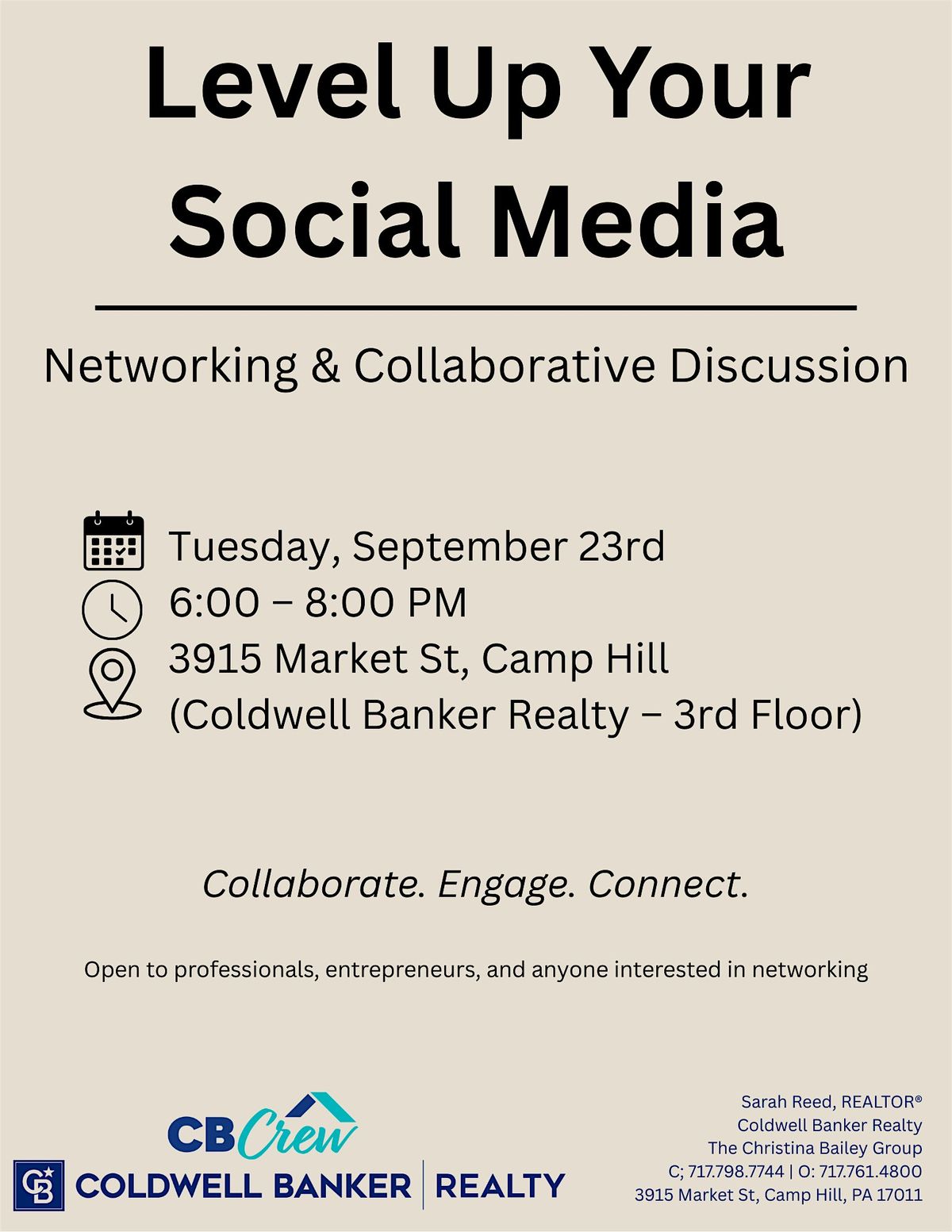 Copy of Level Up Your Social Media \u2013 Networking Event