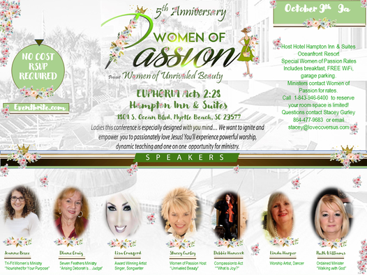 5th Anniversary Women of Passion Conference Euphoria