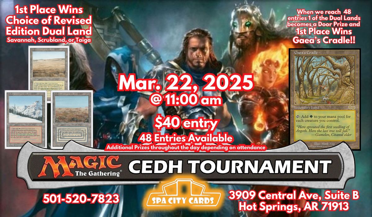 Spa City Cards cEDH Tournament