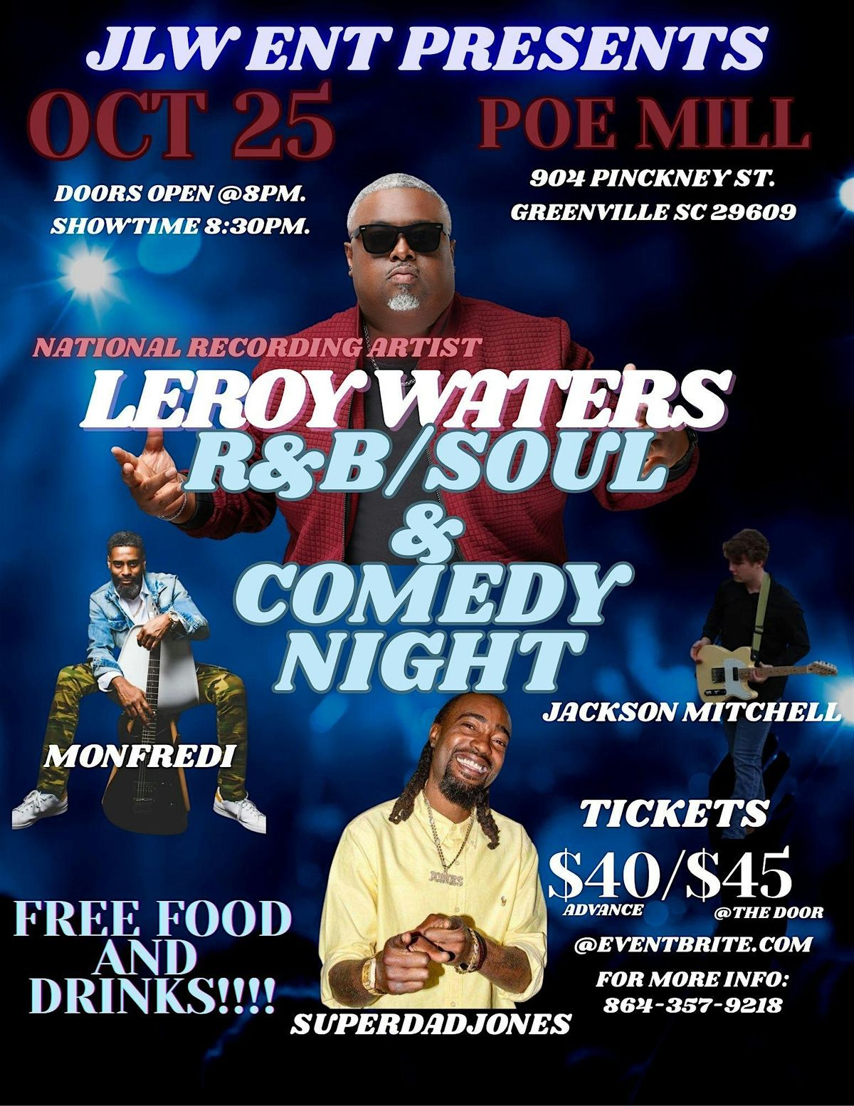 R&B\/Soul & Comedy Night