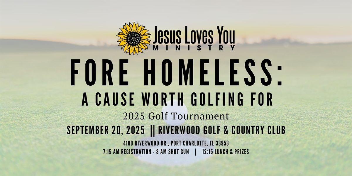 "Fore" Homeless - A Cause Worth Golfing For!