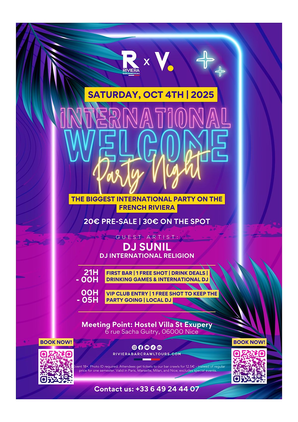 INTERNATIONAL WELCOME PARTY