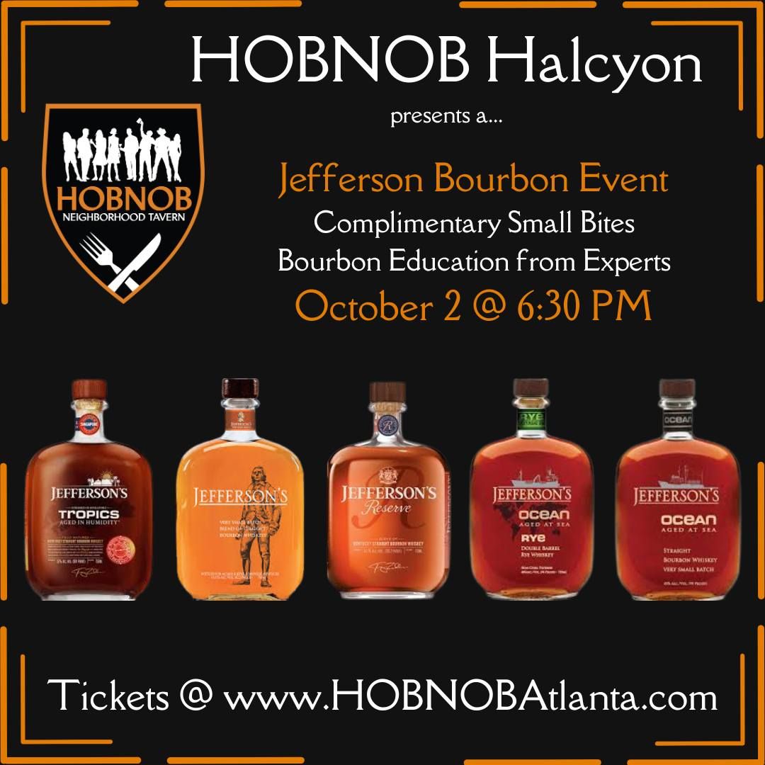 HOBNOB Halcyon Monthly Bourbon Club Meeting 