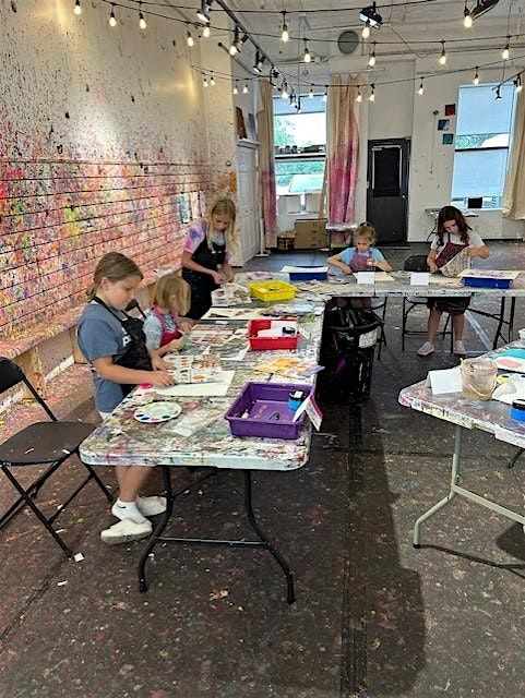 Messy Artist Art Class