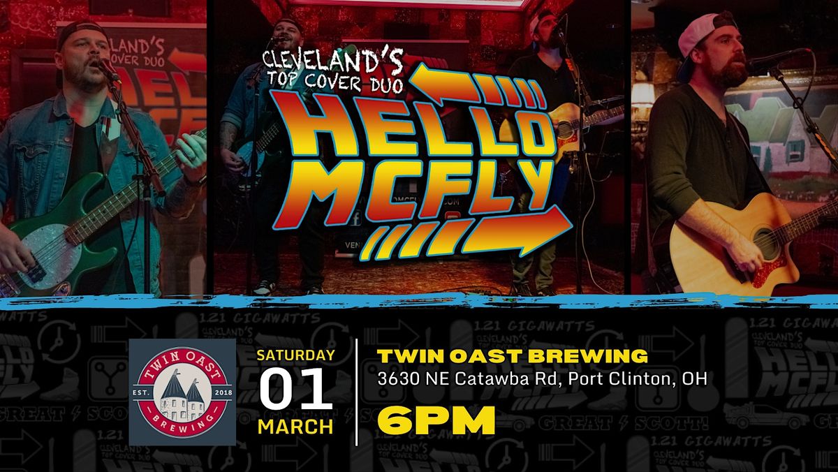 Hello McFly LIVE at Twin Oast Brewing in Port Clinton, OH!