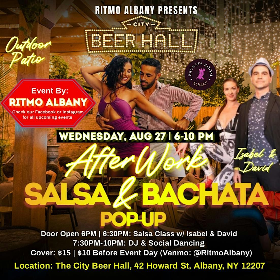 AfterWork: Salsa & Bachata Pop-Up