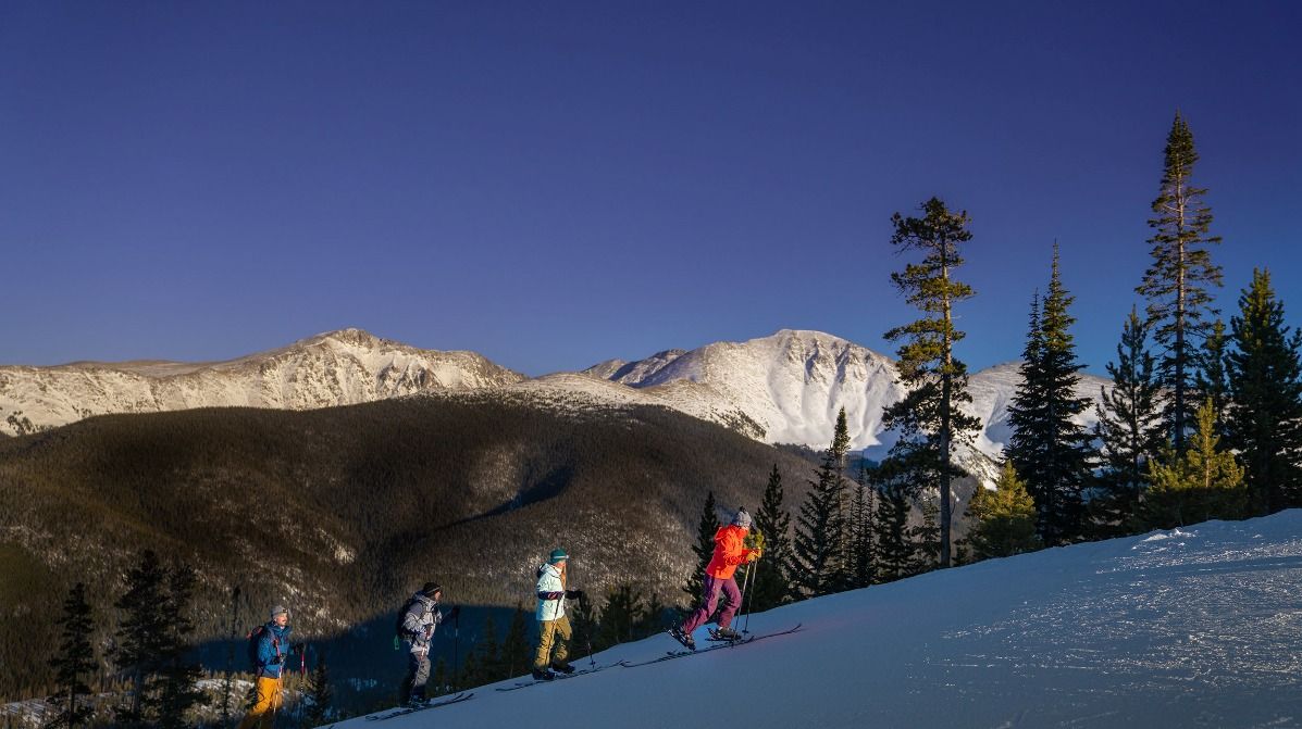 Moonlit Uphill and Dinner