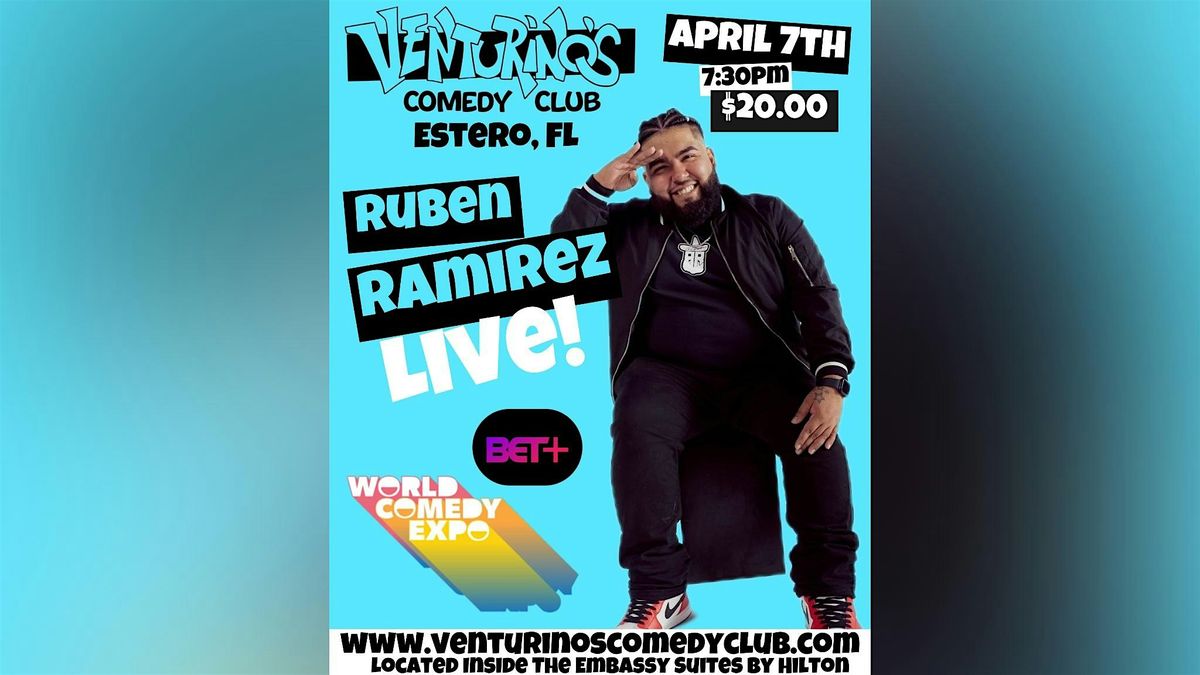 Ruben Ramirez at Venturino's Comedy Club!