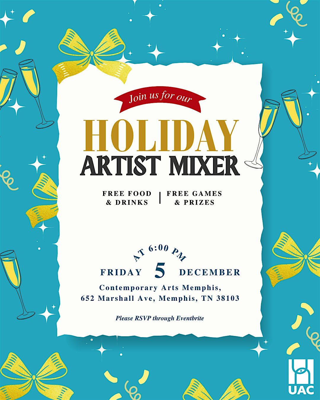 FREE Holiday Artist Mixer