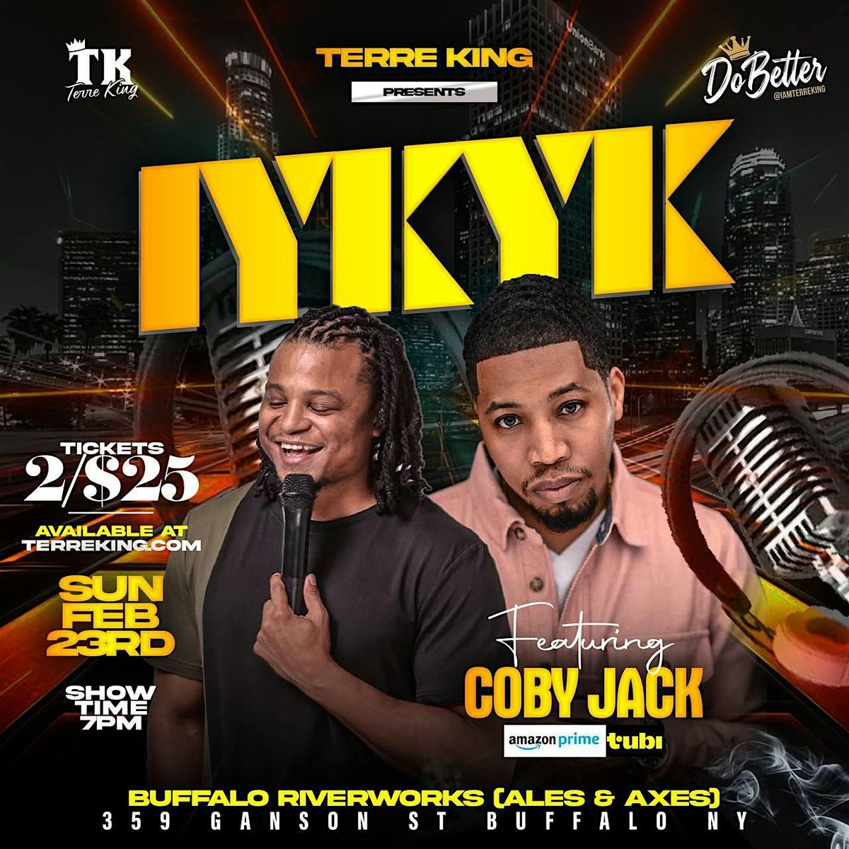 Comedy Show - Terre King feat Coby Jackk