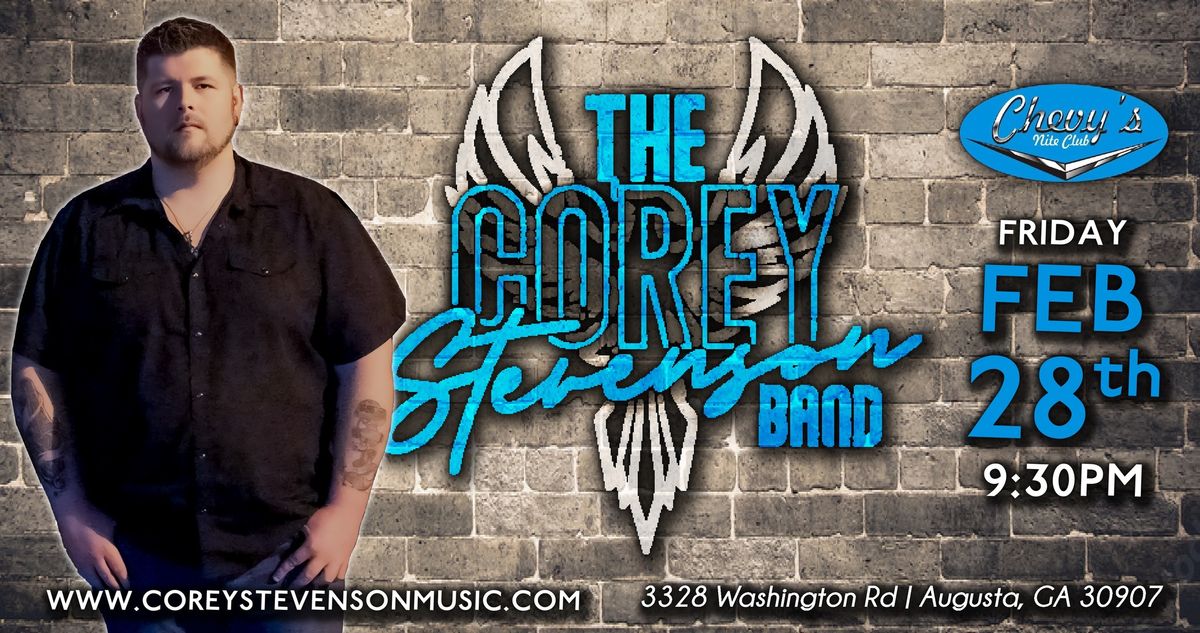 The Corey Stevenson Band live at Chevy\u2019s 