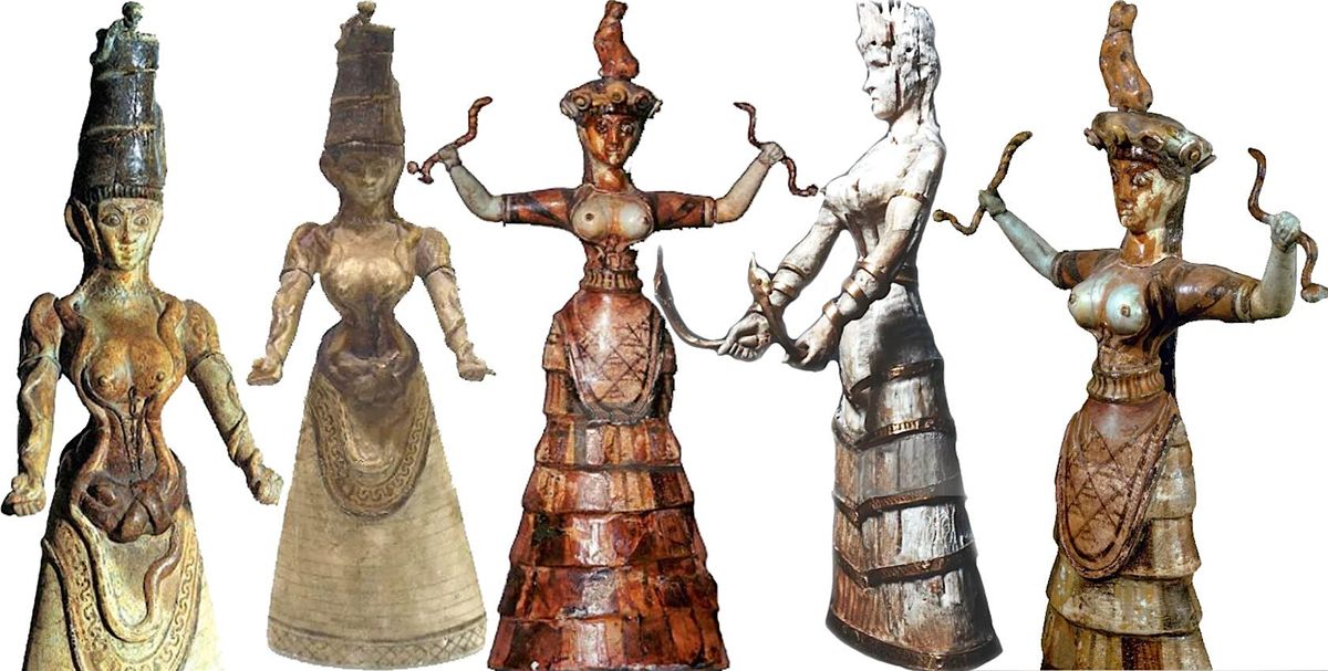 "Minoan Snake Goddess Eleutheia" Zoom Talk-Rietveld-Thur Jan 23, 2025, 8pm