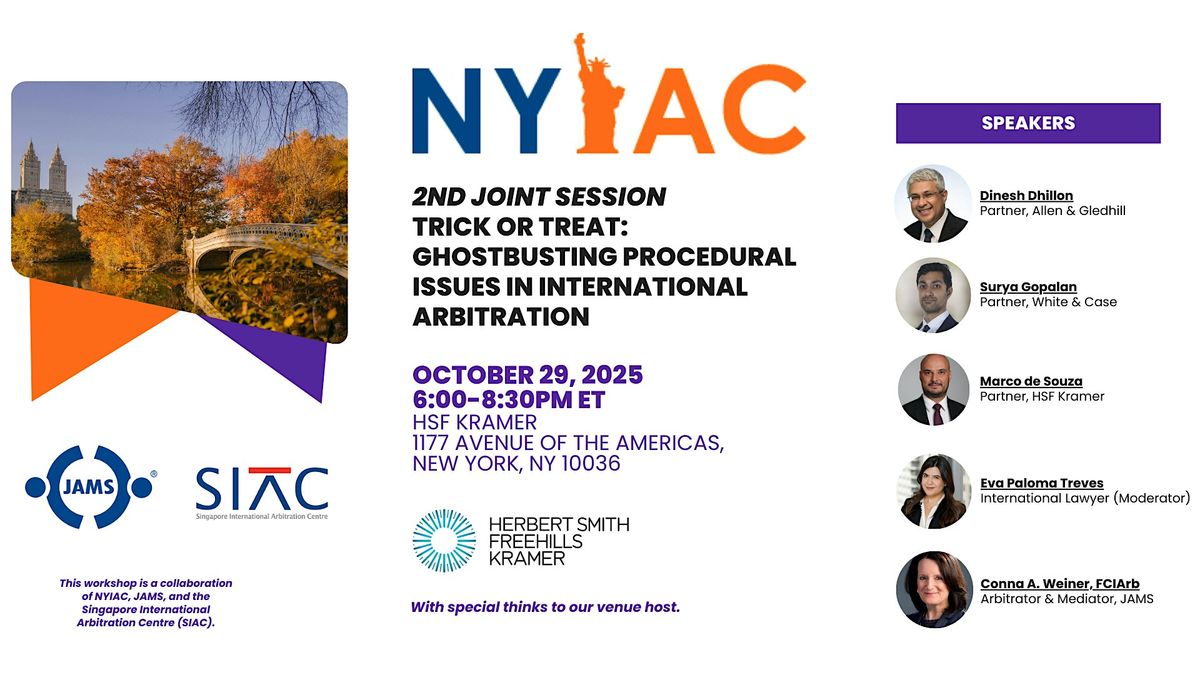 Trick or Treat: Ghostbusting Procedural Issues in International Arbitration