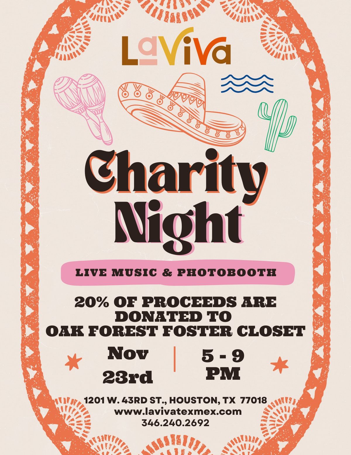 La Viva's Charity Night