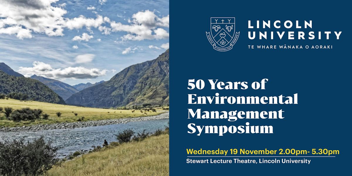 50 Years of Environmental Management Symposium