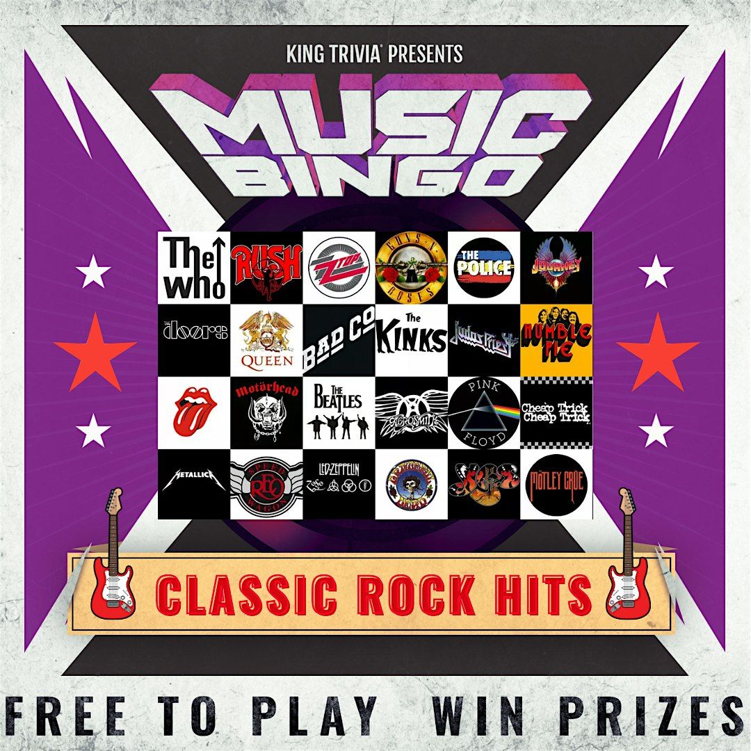 Classic Rock Music Bingo Night at Hi-Lawn
